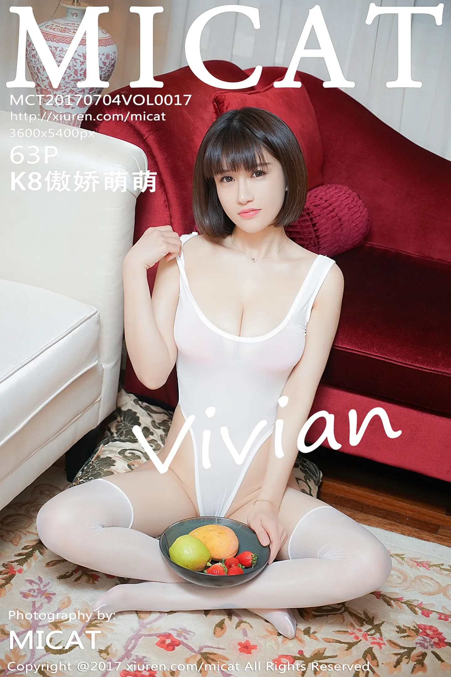 [MICAT猫萌榜]Vol.017_嫩模K8傲娇萌萌Vivian开档透视丝袜主题系列完美诱惑写真63P-秀人网 - XiuRen.Space